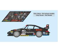Decalcomanie Porsche 911 GT2 Le Mans 1998 60 1:32 1:43 1:24 1:18 slot calcas