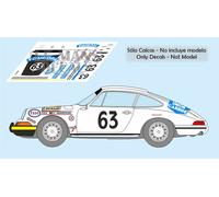 Decalcomanie Porsche 911 S Le Mans 1969 1:32 1:43 1:24 1:18 911S calcas slot