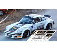 Decalcomanie Porsche 911 SC Rally di Spagna storiche 2013 slot Sainz calchi