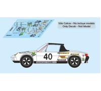 Decalcomanie Porsche 914 Le Mans 1970 40 1:32 1:43 1:24 1:18 calchi