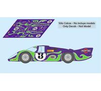 Decalcomanie Porsche 917 LH Le Mans 1970 3 25 1:32 1:24 1:43 1:18 slot calcas