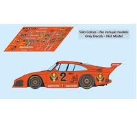 Decalcomanie Porsche 935 K3 Hockenheim 1980 1:32 43 24 18 Jagermeister calcas