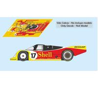 Decalcomanie Porsche 962C Le Mans 1988 1:32 1:43 1:24 1:18 962 slot Shell...