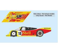 Decalcomanie Porsche 962C Le Mans 1988 1:32 1:43 1:24 1:18 962 slot Shell...