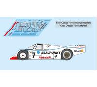 Decalcomanie Porsche 962C Le Mans 1988 4 5 7 8 1:32 1:43 1:24 1:18 962 slot c...
