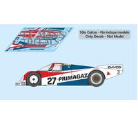 Decalcomanie Porsche 962C Le Mans 1990 26 27 1:32 1:43 1:24 1:18 962 slot calcas