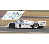Decalcomanie Porsche 962C Le Mans 1990 7 8 1:32 1:43 1:24 1:18 962 slot calcas