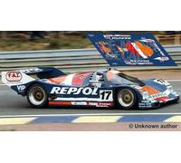 Decalcomanie Porsche 962C Le Mans 1991 1:32 1:43 1:24 1:18 962 slot calcas