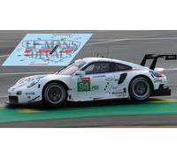 Decalcomanie Porsche 991 RSR Le Mans 2019 1:32 1:43 1:24 1:18 1:64 87 911 calcas