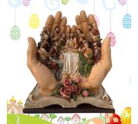 Decalcomanie Religiose Murali, Adesivo Cristiano Per La Casa, Decorazione Spirituale per Aree di Riflessione Membri della Chiesa Ricercatori Spirituali Classe Soggiorno Ufficio di Studio