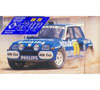 Decalcomanie Renault 5 Maxi Turbo Rally Avilés 1988 5 slot lacci barriere