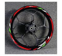 Decalcomanie Riflettenti Per Cerchioni Moto Set Adesivi Per Ruote Modifica Per RSV4 R/RR RF RFW(Style 12)