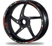 Decalcomanie Ruote Moto 12 Adesivi Cerchi Ducati Multistrada Corse 1100...