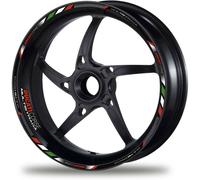 Decalcomanie Ruote Moto 12 Adesivi Cerchi Ducati Multistrada Corse 1100...