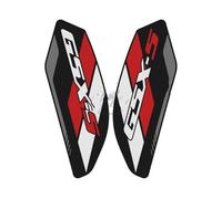 Decalcomanie Serbatoio Protezione Per Moto Protezione Laterale Serbatoio Ginocchio Grip Antiscivolo Per GSX-S1000 GSX-S 1000 1000F GT 2015-2020(Black)