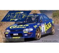 Decalcomanie Subaru Impreza WRC Rallye Catalunya 1996 McRae Liati 555 calcas