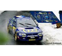 Decalcomanie Subaru Impreza WRC Rallye Montecarlo 1995 Sainz McRae Liati 555 ...