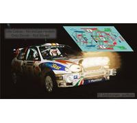 Decalcomanie Toyota Corolla WRC Rallye British 1998 1:43 32 24 Decalcomanie...