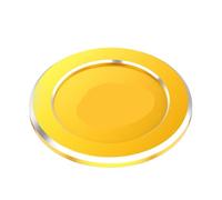 Decali medaglioni emblema del parafango posteriore compatibile con Road King Classic 2009 2013 Road Special 15 17 Ultra Limited Flhtk 14 18 Accessori per parti di motociclette(Golden White)