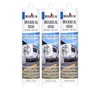 Decalin B07WSTKC9H DEKASEAL 8936 Guarnizione, volume 310ml, grigio chiaro, 3 pezzi