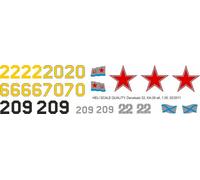 Decals 22 Kamov Ka-29 Helix Unione Sovietica Aviatore Navale Vecchio Versione