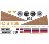 Decals 80 Kamov Ka-50 Werewolf H318