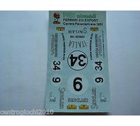 decals KIT 1/43 FERRARI 212 EXPORT CARRERA PANAMERICANA 51 N.34-9 NEW