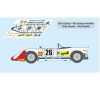 Decals Porsche 908/02 Targa Florio 1970 1:32 1:43 1:24 1:18 908 02 decals
