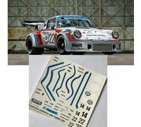 Decals Porsche 911 Carrera RSR 2.1 Turbo Le Mans 1975 1:43 scale car model 1/43