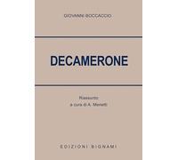 Decamerone. Riassunto dell'opera di Giovanni Boccaccio