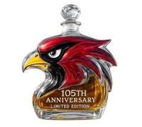Decantatore Vino | Bottiglia Testa Aquila Whisky Decantatore Liquori | Caraffa Decorativa Accessorio Scrivania per Uomo Marito Appassionati Sport | Bar Casa Ristorante Uso Commerciale