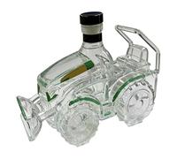 Decanter a forma di trattore, bottiglia di 3D a forma di trattore, caraffa creativa per vodka per liquori, conservazione decorativa per soggiorno, cucina, bar, regalo originale per adulti