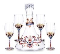 Decanter, Carafe red Wine Decanter 1500ml Fast Decanters Aerator Pourer Bottle BreatherHand Blown Crystal Glass Red Wine Gift Box