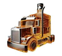 Decanter De Whisky - Bottiglia Di Whisky Di Mezza Camion | Bottiglia Di Vino Da 375 M | Contenitore Di Alcol Vintage Con Tappo Interessante Per L'Ospitato Del Brunch Birra Bar Matrimonio Cucina