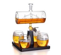 decanter di design, Dispenser for liquore in vetro cristallo