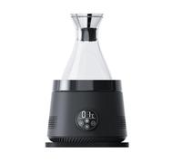 Decanter elettrico per vino, 1,5 l, ultra-silenzioso, con luce d'atmosfera respirabile, perfetto per la gestione della temperatura del vino da 0 a 20 °C