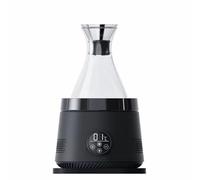 Decanter elettrico per vino, brocca ultra silenziosa da 1,5 l, con display digitale e luce respiratoria a 3 colori per un perfetto controllo della temperatura