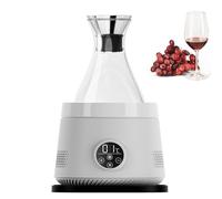 Decanter elettrico per vino, ultra silenzioso, con luce d'atmosfera e display digitale, per gli appassionati di vino