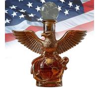 Decanter in , decanter per vodka a forma di aquila, bottiglia di vino commemorativa e statua di animali, pezzo da collezione per armadio domestico, soggiorno, riunioni, compleanni, amici, donne
