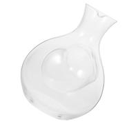 Decanter in Vetro Trasparente per Sake e Whisky, Design Giapponese | Stile Minimalista ed Elegante, Mostra il Colore del Liquore, per Casa e Feste Numerose