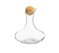 Decanter Lara Bar In Vetro Trasparente Bohemia Lt 1,2 Tappo In Sughero