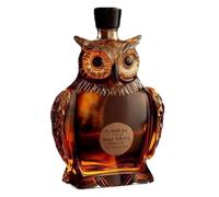 Decanter per liquori, 250 ml, a forma di gufo ad alta trasparenza