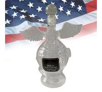 Decanter per liquori a forma di aquila, contenitore decorativo per vino e whisky, caraffa in con scultura artistica, decorazione per mensole da bar per uomini e donne