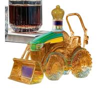 Decanter per liquori,Bottiglia di vino a forma di trattore 3D | Decanter di Ornamento Decorativo Per Gli Amanti Del Whisky Armadio Familiare Maschio