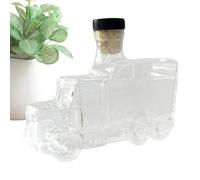 Decanter per liquori - Robusto beccuccio Bourbon, 375 ml, contenitore per liquori da cucina, con tappo interessante per brunch, birra, champagne, compleanni, feste di nozze ed eventi a casa