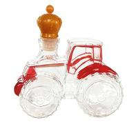 Decanter per tequila, contenitore decorativo per bottiglie di alcol a forma di trattore, bottiglia vuota da esposizione per whisky, decorazione da bar, vino brandy, vodka, per uomini, papà, compleanno