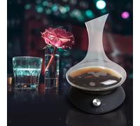 Decanter per vino elettrico di lusso Base aeratore Solo aeratore ad aria per