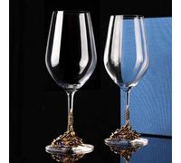 Decanter per vino, Set da 3 pezzi di decanter e bicchieri for vino whisky multicolore(Gold,#1)