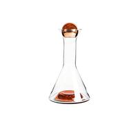 Decanter per vino spesso, Decanter in vetro for whisky e vino rosso 6,3x10,6 pollici(A)