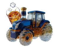 Decanter per Whisky | 300ml Caraffa in a Forma di Trattore,Bottiglia Decanter per Bourbon e Whisky a Forma di Auto | Per Decorazione Casa Bourbon Vino Vodka Ufficio Casa Bar Papà Compleanno Natale Fes